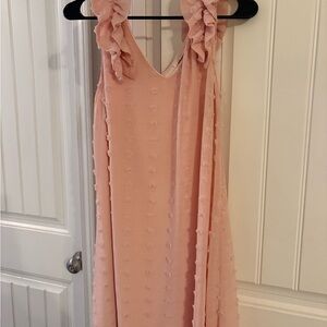 JODIFL Blush Textured Sleeveless Top